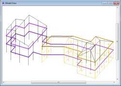 RISAFloor linked with RISA-3D Rigid and Flexible diaphragms example